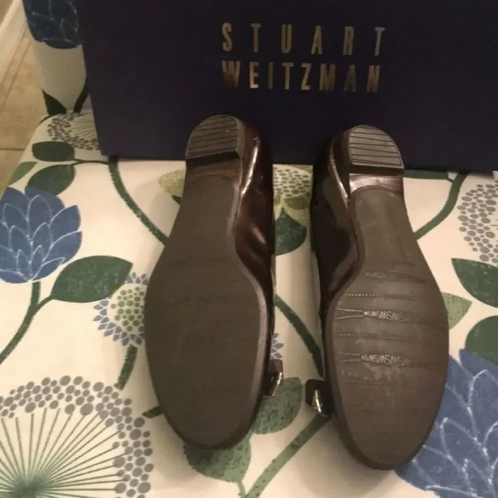 Now Stuart Weitzman Bejewel Bronze Quasar…